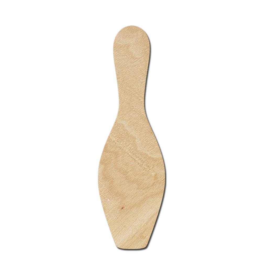 Bowling Pin Wood Cutouts for crafts, Laser Cut Wood Shapes 5mm thick Baltic Birch Wood, Multiple Sizes Available Elliefont Styles