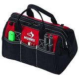 Husky 12 Inch Contractor’s Multi-Purpose Water-Resistant Tool Bag Husky