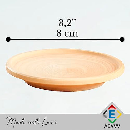 DIY Craft Kit: 16 Wooden Plates for Handmade Home Decor - Unfinished Wood Plate Blanks - Wood Craft Supplies - Handmade Dish Blanks for DIY Home - WoodArtSupply