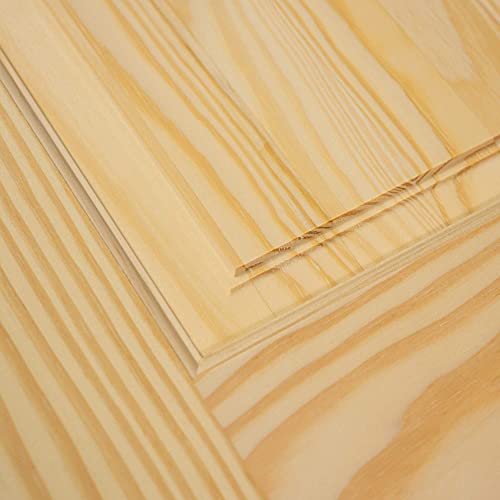 6-Panel Solid Pine Interior Door Slab (18x80) - WoodArtSupply