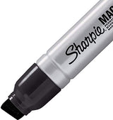 Sharpie Pro Magnum Professional Permanent Marker, Oversized Chisel Tip, Black Ink, Pack of 4 SHARPIE
