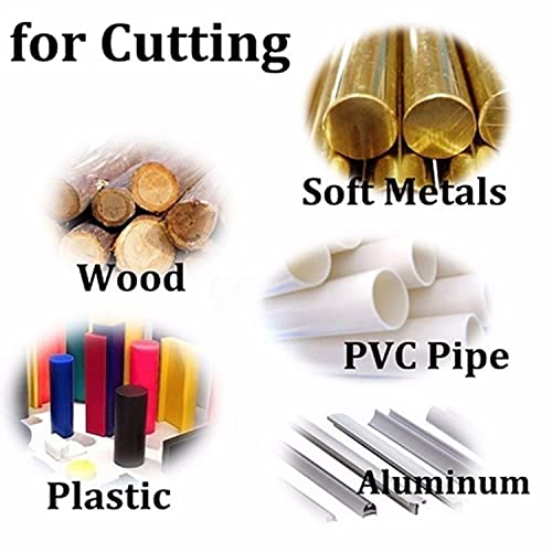 7pc HSS Circular Saw Blades with 1/8" Shank Cutting Wheel Set Rotary Tools for Wood Metal DIY Craft YWHWLX