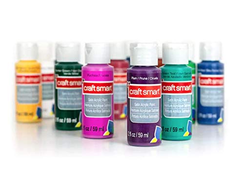 Craft Smart Acrylic Paint 12 Pack Value Set (Jewel) Craftsmart