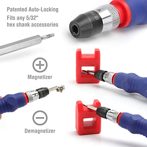 WORKPRO Precision Screwdriver Kit 69-piece with Quick Load Screwdriver Bits Holder Handle for Computer, Smartphone, iPhone, Game Console and other WORKPRO