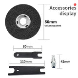 Pneumatic 2-Inch Mini Air Angle Grinder Cut Off Tool Mini Wheel Grinders With 3Pcs 2'' Grinding Wheel SI FANG