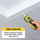 General Tools Moisture Meter MMD950 - Humidity Sensor - Pin Type / Pinless Device - Spherical Sensor General Tools