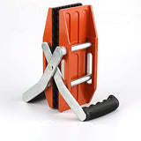 2PCS Carrying Clamps Stone Panel Carriers Heavy Duty Lifing Tools for Granite Stone Quartz Worktops Slabs Marble with Rubber-lined 770lbs Moving E-Found