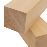 MANCHAP 10 Pack 6 x 2 x 2 Inch Basswood Carving Blocks, Soft Solid Unfinished Wood Whittling Blocks, Basswood Square Wood Blocks for Carving and MANCHAP