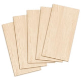 Maple Wood Sheets 4x8" inch, 1/8" Thick Canadian Hard Lumber, for Sign Veneer pellets by Craftiff (8x4x1/8") Craftiff