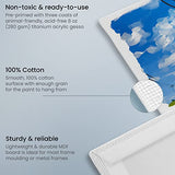 ARTEZA Canvases for Painting, Multipack of 28, 6 x 6, 8 x 8, 10 x 10, 12 x 12 Inches, Square Canvas Boards, 100% Cotton, 8 oz Gesso-Primed, Art ARTEZA