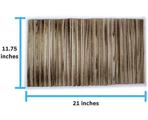 Flexible Wood Hideout - Extra Large - House, Tunnel, Ramp, Bridge, Tube for Guinea Pigs, Ferrets, Hedgehogs, Chinchillas, Small Rabbits, and Other Pulse Brands