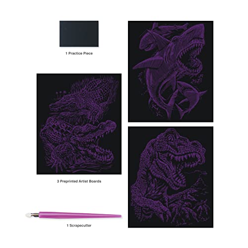 Royal and Langnickel Engraving Art 3 Design Value Pack, Holographic - WoodArtSupply