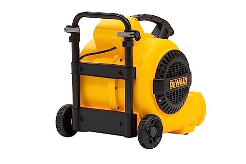 DEWALT 3/4 HP Air Mover, 3 Speed MAX 1800 CFM Floor Fan, Portable Utility Blower Fan, DXAM-2818 DEWALT