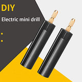 Micro Handheld Drill Bits, 0.7-1.2mm Crystal Epoxy For Resin Jewelry Making Mini Electric Drill Set DIY ABS FADDARE