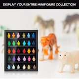 TJ.MOREE Minifigure Display Case for Collectibles, Mini Figure Display Case Wall Mount, 11 x 13.4 inches Black TJ.MOREE