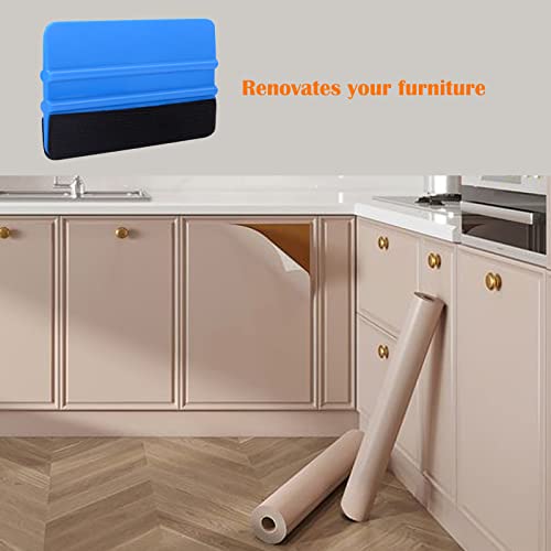 EHDIS 10pcs Vinyl Squeegee Felt Edge Squeegee Wallpaper Smoothing Tool Window Tint Squeegee 4 Inch Car Vinyl Scraper Decal Applicator Window Tint EHDIS