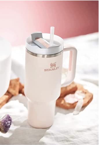 The Quencher H2.0 Flowstate Tumbler | 30 OZ Rose Quartz STANLEY