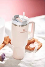 The Quencher H2.0 Flowstate Tumbler | 30 OZ Rose Quartz STANLEY