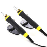 Wood Burning Kit 110V 50W Multifunction Laser Pyrography Machine Professional Wood Burner Tools with 2 Pyrography Pens 20 Assorted Tips Gourd Wood ele ELEOPTION