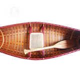 Wooden Canoe with Ribs, 6-Feet for Display Wooden Boat USA
