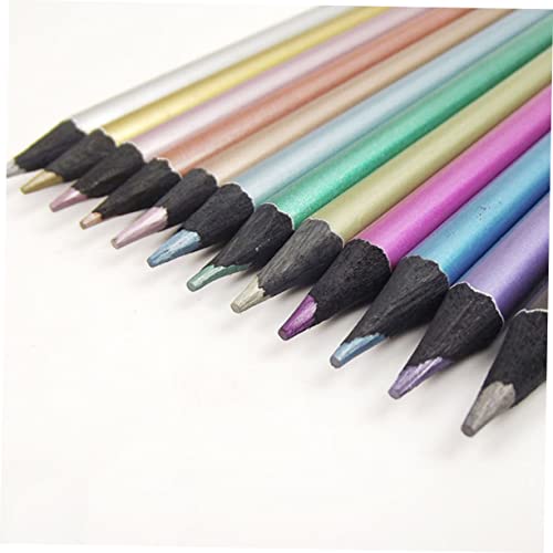 SEWACC 1 Set Colored Lead Graffiti Pencils Charcoal Pencils Watercolor Pencils Wood Drawing Pencils Sketch Color Pencils Sketching Pencil Artist SEWACC