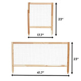 Jumbl Raised Canadian Cedar Garden Bed | Elevated Wood Planter for Growing Fresh Herbs, Vegetables, Flowers, Succulents & Other Plants at Home | Jumbl