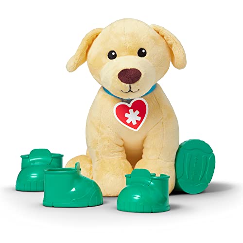 Melissa & Doug Let’s Explore™ Ranger Dog Plush with Search and Rescue Gear Search and Rescue Dog Stuffed Animal for Kids Ages 3+ Melissa & Doug