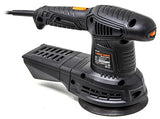 WEN 6305 3.7-Amp 5-Inch Variable Speed Random Orbit Rotary Sander, Black WEN