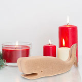 PartyKindom 1Pc Whale Ornament Whale Wooden sea Animal Decors DIY Wood Ornaments Wooden Whale Sculpture Wood Carving Sculpture Wooden Whale Decor PartyKindom