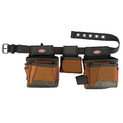 Bucket Boss - Handyman’s Tool Belt, Tool Belts - Original Series (50250), Brown - WoodArtSupply