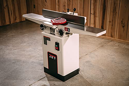 JET 6-Inch Jointer, 3 HSS Knives, 1Ph 115/230V (JJ-6CSDX) - WoodArtSupply