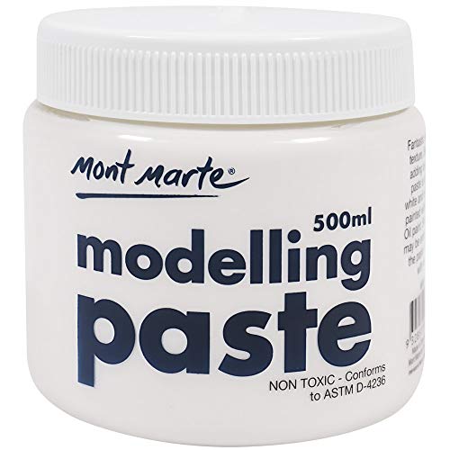 Mont Marte Modelling Paste Acrylic Medium 500ml (17oz) MONT MARTE