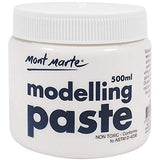 Mont Marte Modelling Paste Acrylic Medium 500ml (17oz) MONT MARTE