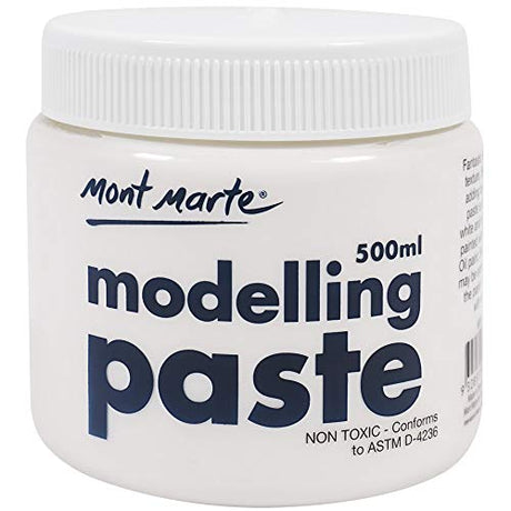Mont Marte Modelling Paste Acrylic Medium 500ml (17oz) MONT MARTE