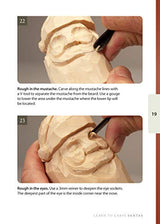 Santas Study Stick Kit (Learn to Carve Faces with Harold Enlow): Learn to Carve Santas Booklet & Santa Study Stick (Fox Chapel Publishing) Design Originals