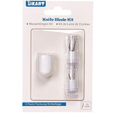 Likart 2 Pcs Knife Replacement Blades for Maker 3/Maker,Likart Knife Blade Perfect for Wood, Leather, Chipboard and More, Blade Tip Only LIKART