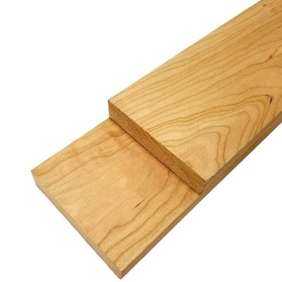 Cherry Lumber Board - 3/4" x 4" (2 Pcs) (3/4" x 4" x 12") - WoodArtSupply