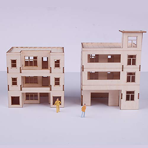 5 Pack 300x200x1.5mm Basswood Plywood Thin Wood Sheets for Craft DIY Project DOMG