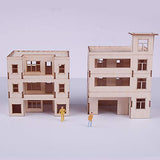 5 Pack 300x200x1.5mm Basswood Plywood Thin Wood Sheets for Craft DIY Project DOMG