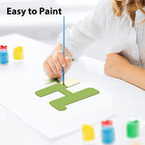 She Love 6 inch Wooden Letters 26Pcs Wooden Alphabet Letter for Crafts Unfinished Wood Letters for Home Wall Decor Kids Arts Painting DIY Learning She Love