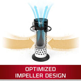 JET Mobile Air Filtration System, 1 Micron, 850 CFM, 1Ph 120V (AFS-850) Jet