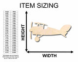 Unfinished Wood Toy Plane Silhouette - Craft- up to 24" DIY 18" / 3/4" 24 Hour Crafts