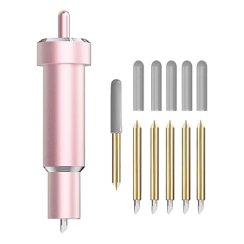 Premium Fine Point Blade Compatible with Cricut Maker 3/Maker/Explore 3/Explore Air 2/Air/One,Fine Point Blade Housing for Slicing Cuts Glitter UTNVBTR