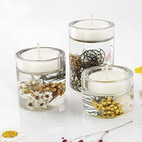 Actvty Tealight Candle Holder Resin Molds, Set of 3 Cylindrical Candlestick Epoxy Casting Silicone Molds for Resin DIY Crystal Votive Candle Holders Actvty