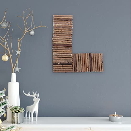 Pllieay 60 Pack 4 Inch Long 0.3-0.5 Inch in Diameter Wood Log Sticks Natural Twigs Sticks Wood Craft Sticks for DIY Crafts Photo Props, School Pllieay