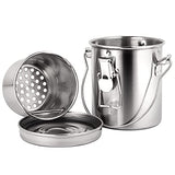 MyLifeUNIT Paint Brush Cleaner, Stainless Steel Brush Holder for Painting, 6.6 oz MyLifeUNIT