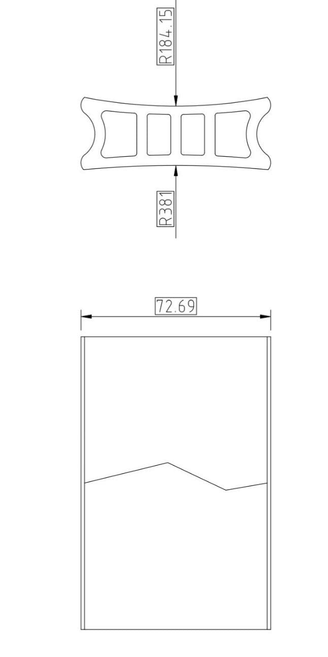 Guyker Two-Way Radius Sanding Block for Fret Leveling Fingerboard - Aluminum Sanding Beam Luthier Tool for Guitar & Bass Repair & Maintenance CNC guyker