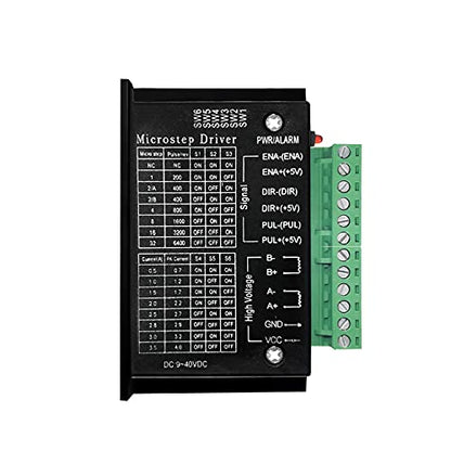 Twotrees CNC Controller Kit with Nema 23 Stepper Motor 8.0，TB6600 Stepper Motor Driver,GRBL CNC Shield Board，Switch Endstop - WoodArtSupply