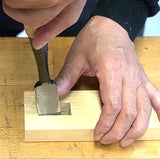 KAKURI Japanese Wood Chisel Set 3 Piece for Woodworking, Made in JAPAN, Japanese Oire Nomi for Carve, Mortise, Dovetail, Sharp Japanese Carbon Steel KAKURI