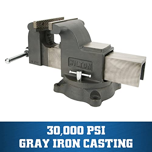 Wilton WS4 Shop Bench Vise, 4" Jaw Width, 4" Max Jaw Opening (63300) Wilton